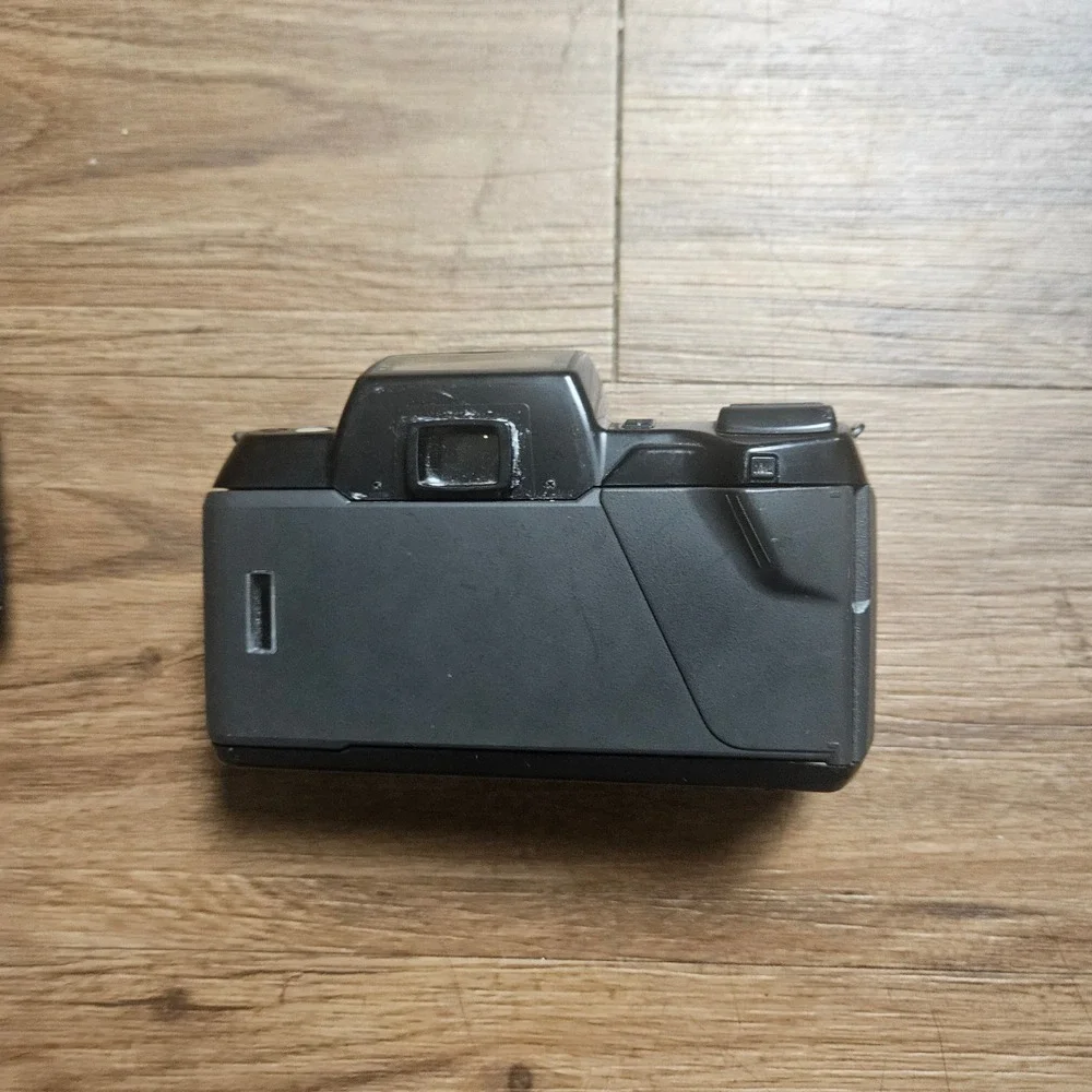 Lot of 2 VTG SLR Film Camera Bodies Konica FS-1 and Pentax SF10 35mm Untested